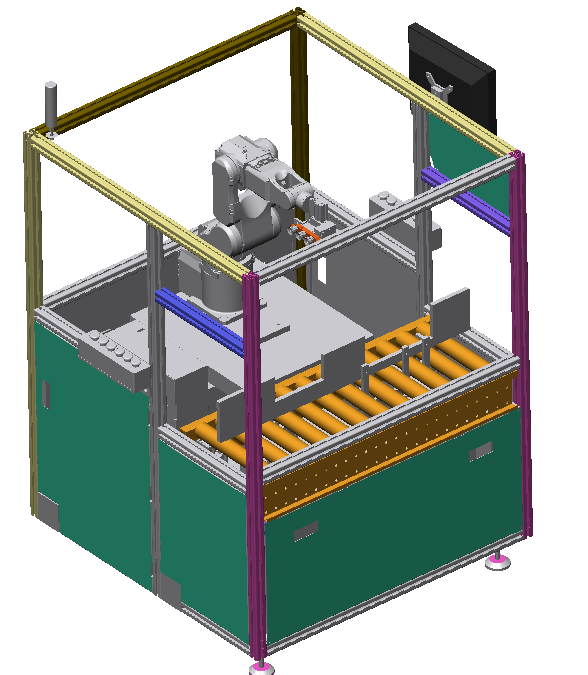 流水线即印即贴自动贴标机（成熟非标机）